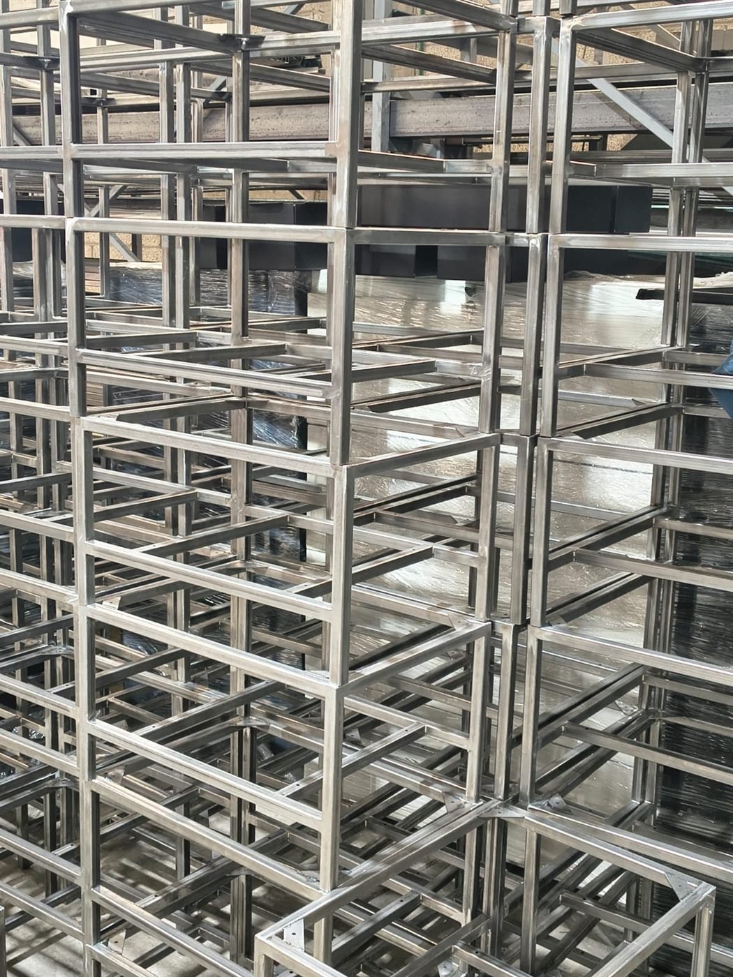 Estructuras metálicas en producción en volumen