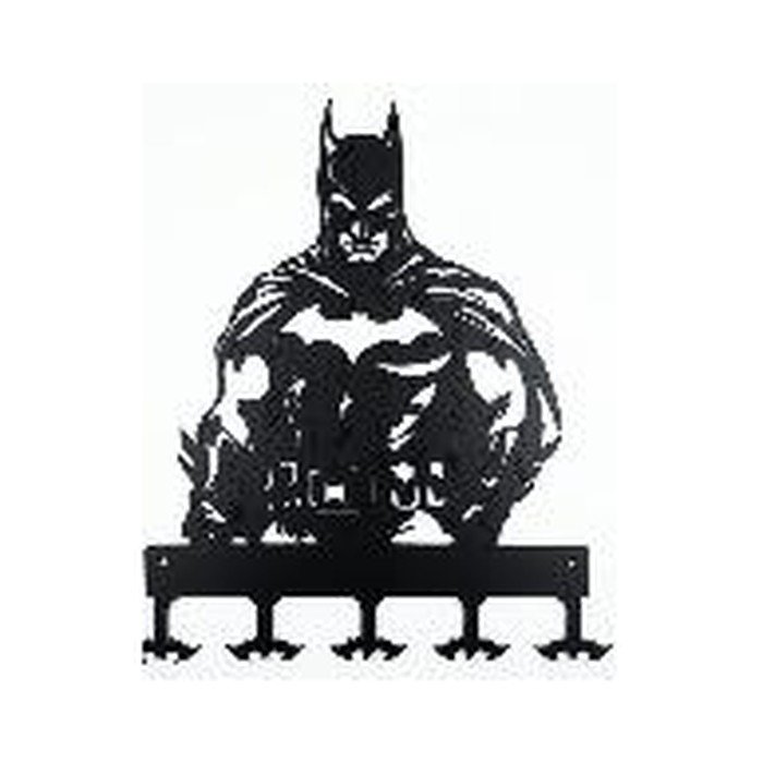Portallaves de silueta Batman, corte láser